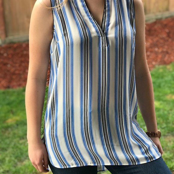 🐳🐳DANIEL RAINN DR2 Striped Tunic🐳🐳 - Picture 4 of 7